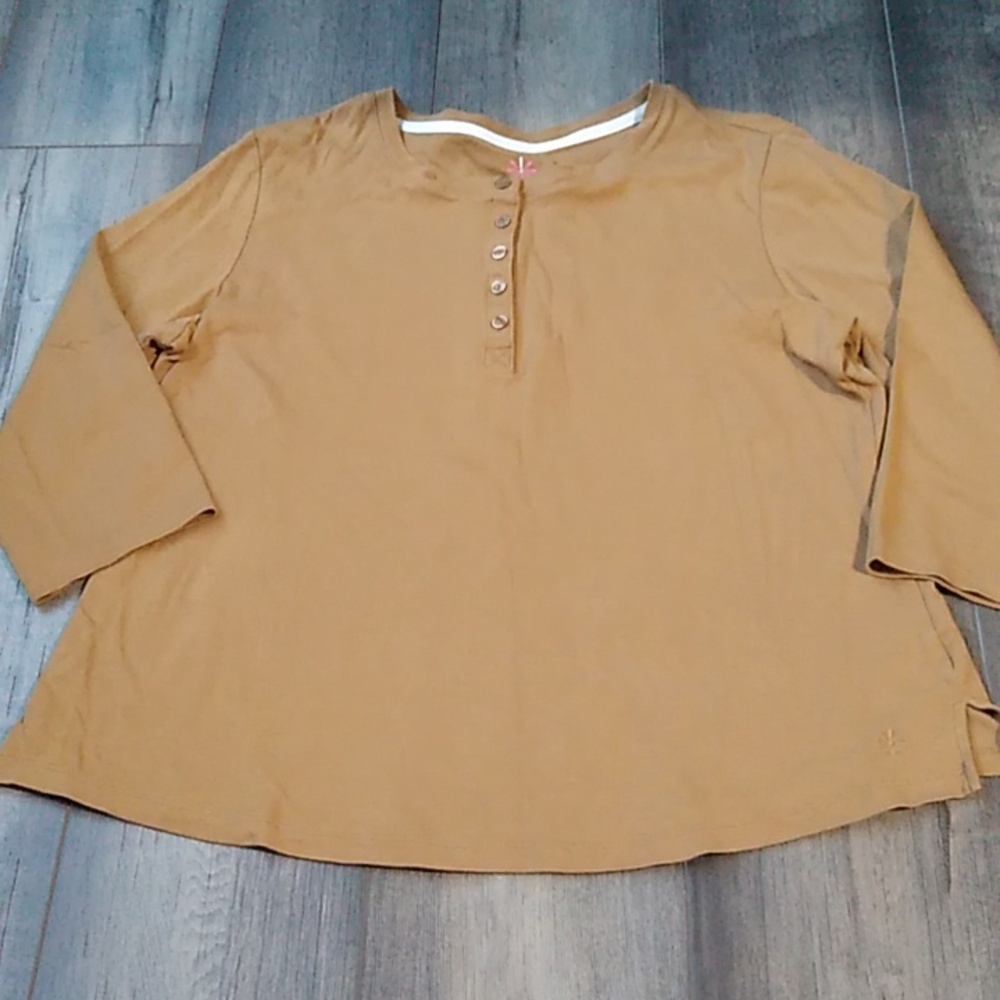 Isaac Mizrahi Live Essentials Top Size L